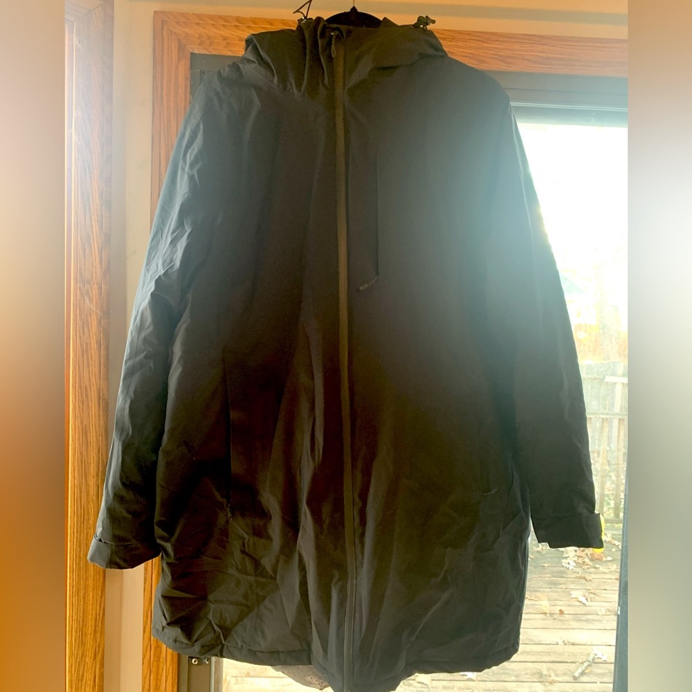 Black Duluth Trading Co insulated coat